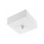 Стельова кришка для світильників 80x80x30mm алюміній біла GTV AE-MAS80X80-10