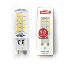 Лампа светодиодная G9 4W 4100K 220V (1-LED-790)