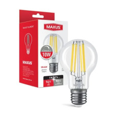 Светодиодная лампа A60 FM 10W 4100K 220V E27 Clear DIM (1-MFM-765)