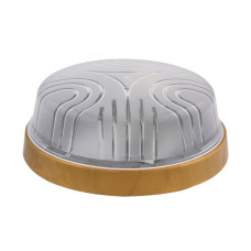 Светильник ERKA 1103-G настенно-потолочный круглый золото/прозрачный E27 IP 20