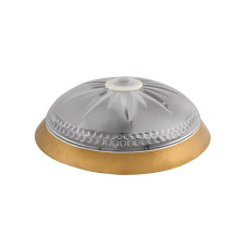 Светильник ERKA 1149 D.-G настенно-потолочный с регулируемым датчиком движения круглый золотой 2xE27 IP20