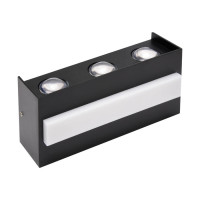 Садово-парковый настенный светильник HOROZ TWIST-12 076-042-0012-050