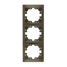 Mira Світ/Кор.Перламутр Рамка 3-а вертикал(10/120) (шт.) 701-3100-153