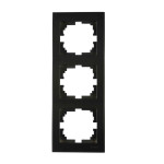 Рамка Rain Антрацит 3-я вертикальная 703-4242-153