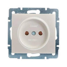 Розетка 1-на б/у Rain Перл.белый 703-3088-121B