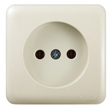 Розетка 1-на б/у Viola Крем 751-0300-121B