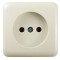 Розетка 1-на б/у Viola Крем 751-0300-121B