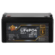 Аккумулятор LP LiFePO4 25,6V - 100 Ah (2560Wh) (BMS 100A/50А) пластик Smart BT