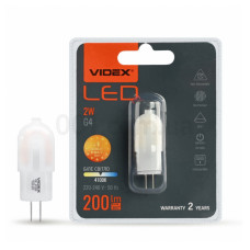 Светодиодная лампа VIDEX G4e 2W G4 4100K (VL-G4e-02224)