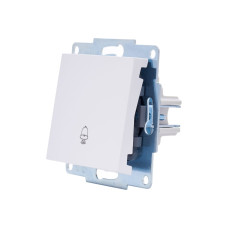 Vesna Білий Кнопка дзвінка (10/120) (шт.) 742-0288-103