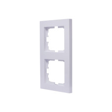 Рамка 2-я вертикальная Vesna Белый 742-0200-152