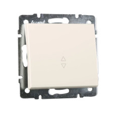 Выключатель Rain Крем 1-кл проходной 703-0388-105