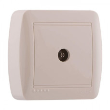 Розетка ТВ конечная крем 711-0300-130 DEMET
