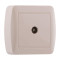 Розетка ТВ конечная крем 711-0300-130 DEMET