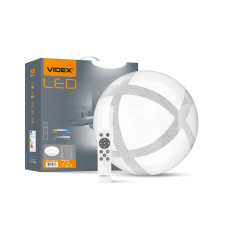 Светодиодный смарт светильник функциональный круглый VIDEX GLANZ 72W 2800-6200K (VL-CLS1847-72)