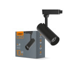 Светодиодный трековый светильник VIDEX 10W 4100K черный (VL-TR04-104B)