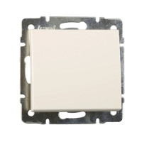 Выключатель 1-кл Rain Крем 703-0388-100