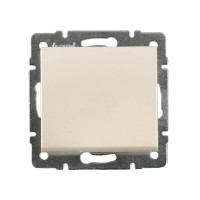 Выключатель 1-кл Rain Перл.белый 703-3088-100