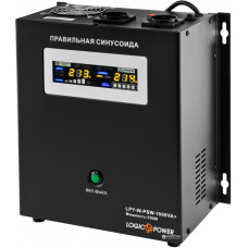 Источник бесперебойного питания с правильной синусоидой 12V LPY-W-PSW-1000VA+(700Вт)10A/20A