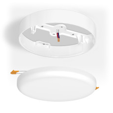 Рамка накладного монтажа безрамочного круглого светильника VIDEX (VL-DLFR-24SF)