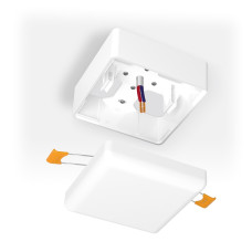 Рамка накладного монтажа безрамочного квадратного светильника VIDEX (VL-DLFS-09SF)