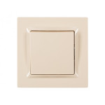 Выключатель 1-кл крем 9302 JAZZ LUXEL