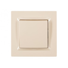 Выключатель 1-кл крем 9302 JAZZ LUXEL