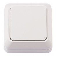Выключатель 1-кл проходной накладной белый 2011 OPERA LUXEL