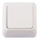 Выключатель 1-кл проходной накладной белый 2011 OPERA LUXEL