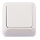 Выключатель 1-кл проходной накладной белый 2011 OPERA LUXEL