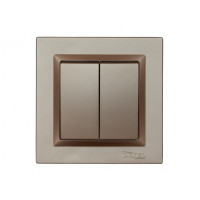 Выключатель 2-кл терракот 9203 JAZZ LUXEL
