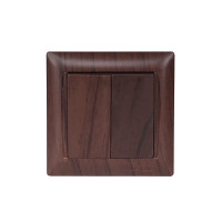 Выключатель 2-кл вишня PRIMERA 3903 LUXEL