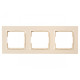 Рамка 3-х горизонтальная крем 9323 JAZZ LUXEL