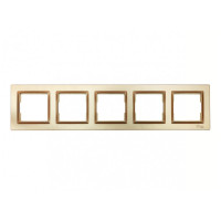 Рамка 5-я горизонтальная бронза 9625 JAZZ LUXEL