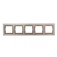 Рамка 5-я горизонтальная терракот 9225 JAZZ LUXEL