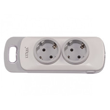 Колодка LUXEL 2 розетки с заземлением Nota 4111