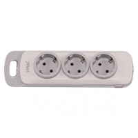 Колодка LUXEL 3 розетки с заземлением Nota 4131