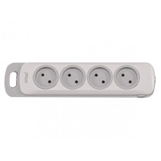 Колодка LUXEL 4 розетки без заземления Nota 4141