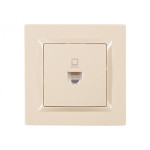 Розетка компьютерная крем 9327 JAZZ LUXEL