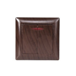 Выключатель 2-кл ж/п вишня PRIMERA 3906 LUXEL