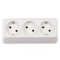 Розетка 3-х накладная белый 2013 OPERA LUXEL