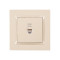 Розетка TF 1-на крем 9310 JAZZ LUXEL