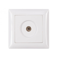 Розетка TV 1-белая 3009 PRIMERA LUXEL