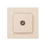 Розетка TV 1-на  крем 9309  JAZZ LUXEL