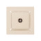 Розетка TV 1-на крем 9309 JAZZ LUXEL