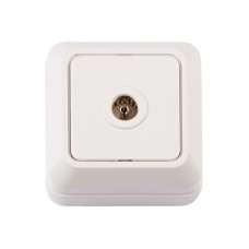 Розетка TV 1-на накладная белый 2009 OPERA LUXEL