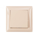Выключатель крем 1-кл 3302 PRIMERA LUXEL
