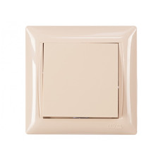 Выключатель крем 1-кл 3302 PRIMERA LUXEL