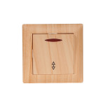 Выключатель 1-кл проходной з/п 3816 PRIMERA сосна LUXEL