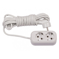 Удлинитель 2 гн 2м с/с BENEFICE LUXEL (7112)